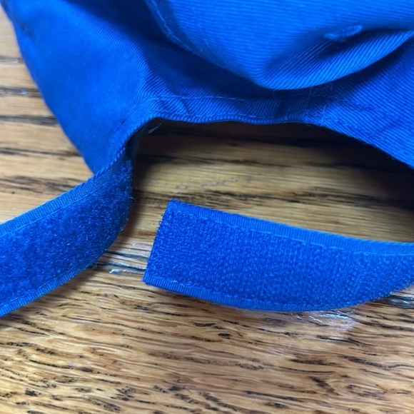 MLB New York Mets baseball cap. Blue w/orange NY logo appliqué. One size. - Picture 6 of 8